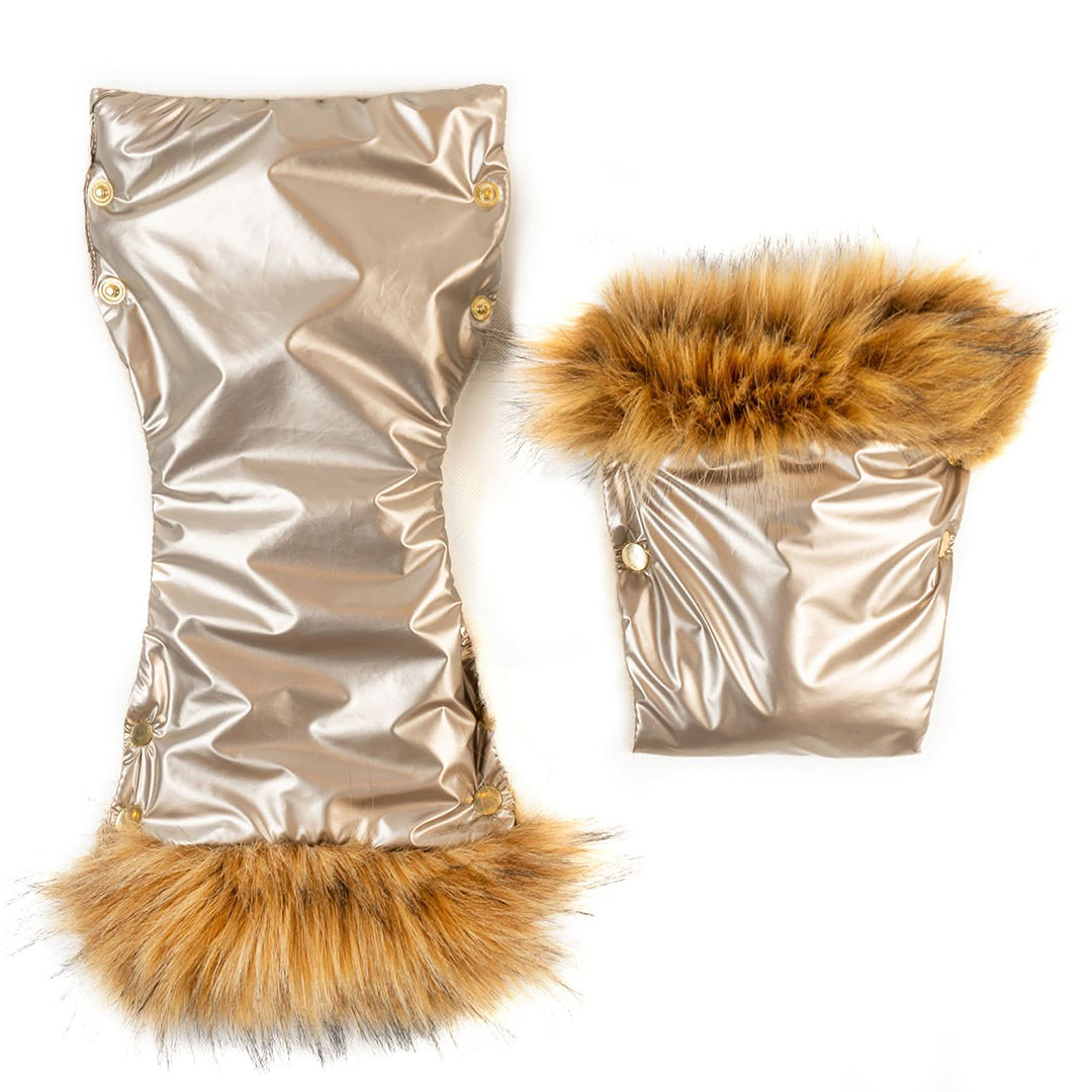 Gold Premium Organic Wool Handmuff - Cover Baby LLC