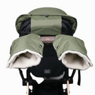 Olive Organic Wool Handmuff Gloves - Cover Baby LLC