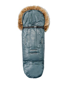 Pastel Hunter Green Organic Premium Wool Adjustable Footmuff - Cover Baby LLC