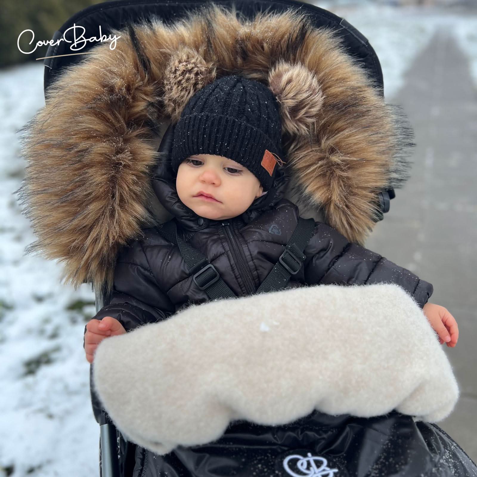Premium Organic Wool Adjustable Footmuff - Cover Baby LLC