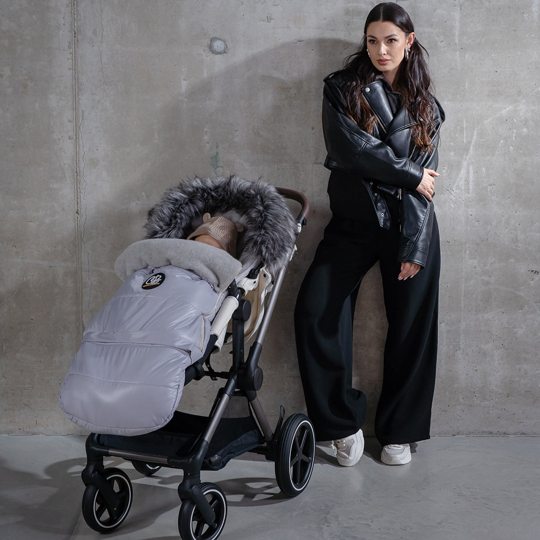 Premium Organic Wool Adjustable Footmuff - Cover Baby LLC