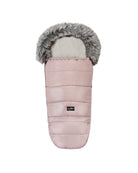 Pastel Pink Organic Premium Wool Adjustable Footmuff - Cover Baby LLC