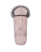 Pastel Pink Organic Premium Wool Adjustable Footmuff - Cover Baby LLC