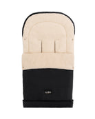 Black Organic Wool Adjustable Footmuff - Cover Baby LLC