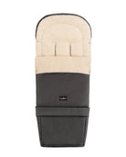 Black Graphite Organic Wool Adjustable Footmuff - Cover Baby LLC
