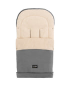 Gray Organic Wool Adjustable Footmuff - Cover Baby LLC
