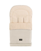 Light Beige Organic Wool Adjustable Footmuff - Cover Baby LLC