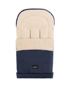 Navy Organic Wool Adjustable Footmuff - Cover Baby LLC