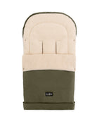 Olive Organic Wool Adjustable Footmuff - Cover Baby LLC