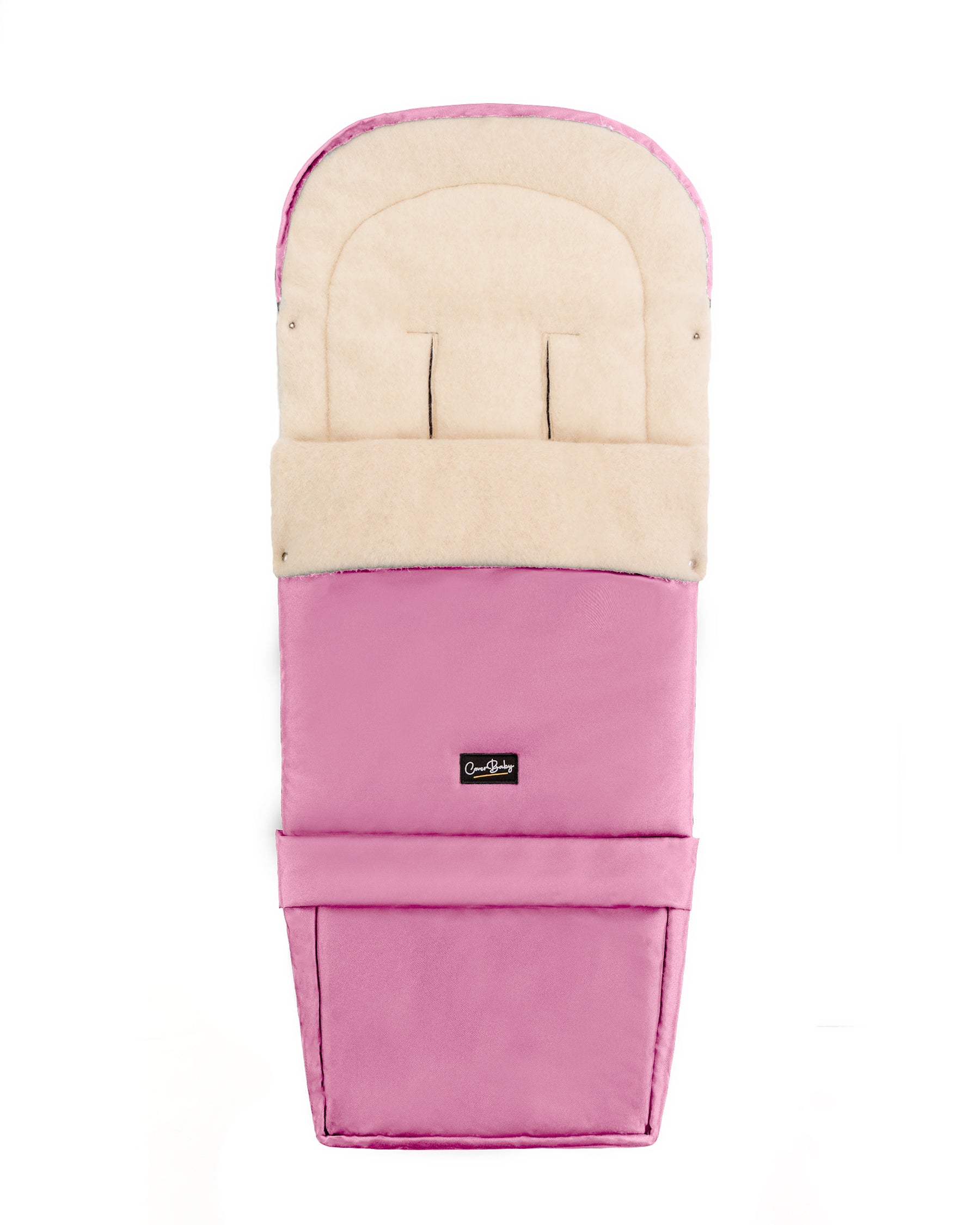 Barbie Pink Organic Wool Adjustable Footmuff - Cover Baby LLC
