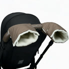 Beige Scandinavian Organic Wool Handmuff Gloves - Cover Baby LLC