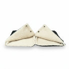 Black Organic Wool Handmuff Gloves - Cover Baby LLC