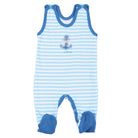 Boys Sleeveless Bodysuit Anchor Footed - Cover Baby LLC