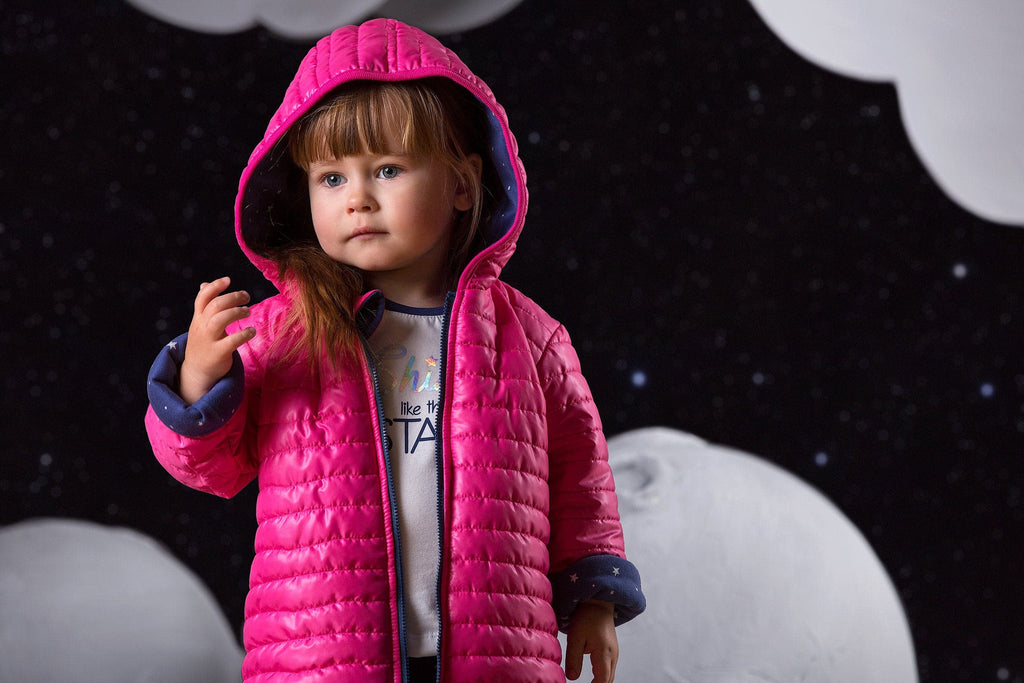 Girls Pink Quilted Coat - Cover Baby LLC