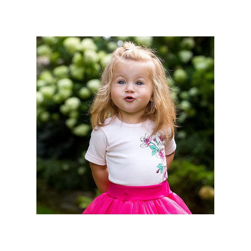 Girls Summer Tulle Skirt In Pink - Cover Baby LLC