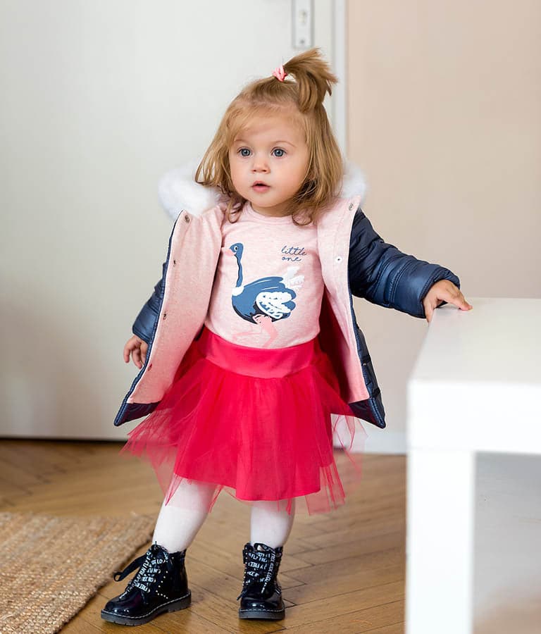 Girls Summer Tulle Skirt In Pink - Cover Baby LLC