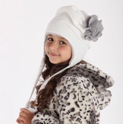 Girls Winter Sherpa Fleece Lined Polar Hat - Cover Baby LLC