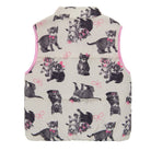 Girls Cat Print Vest - Cover Baby LLC