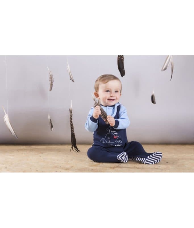 Boys Bodysuit Whale Sleeveless - Cover Baby LLC