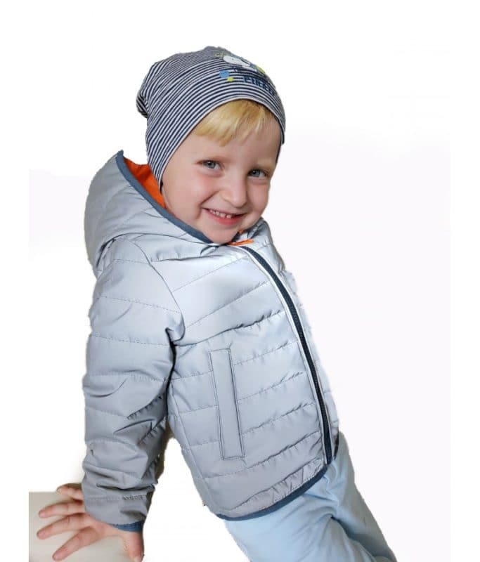 Boys Jacket Reflective Puffer - Cover Baby LLC