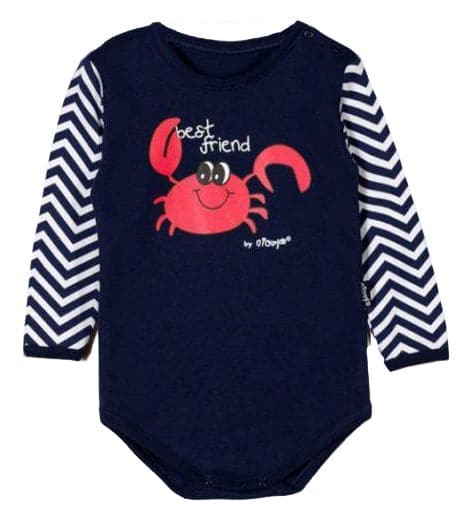 Boys Top Crab Baby Basics One Piece - Cover Baby LLC