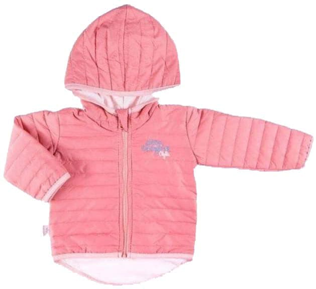 Girls Coral Color Block Jacket - Cover Baby LLC