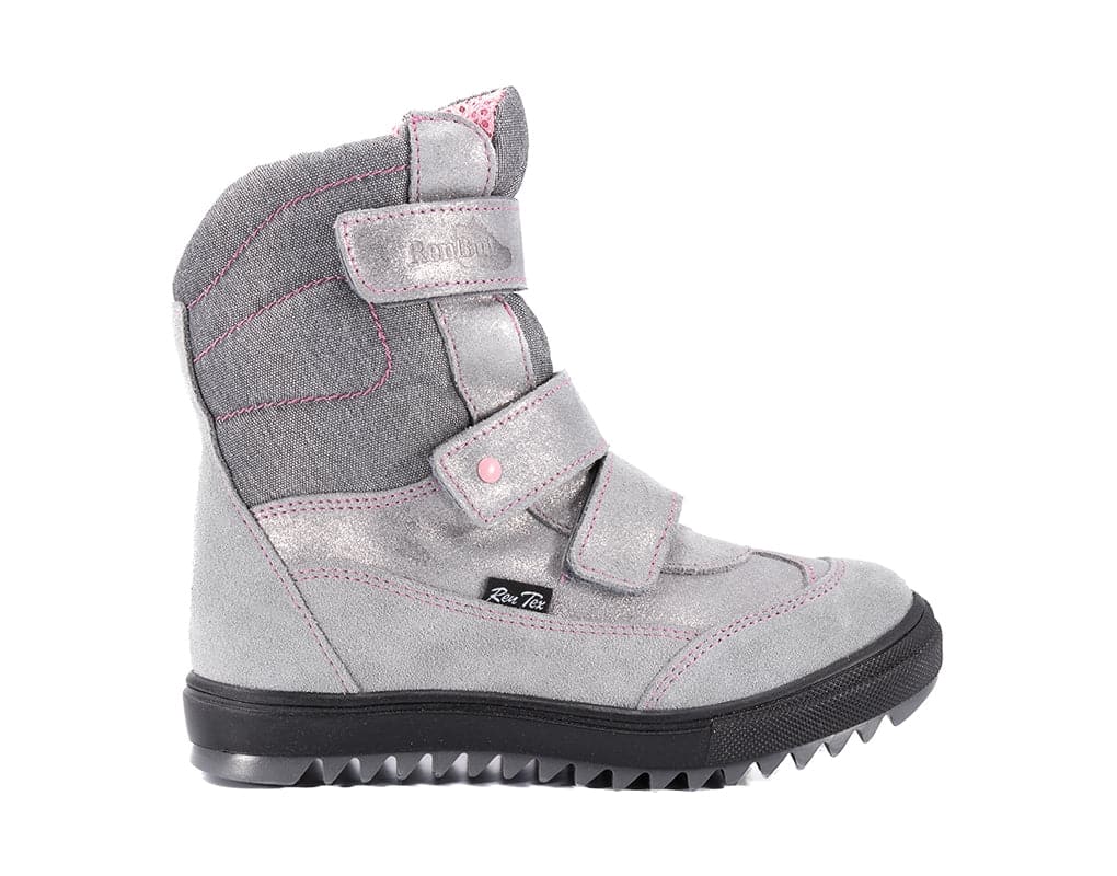 Girls Winter Boot Silver Gloss - Cover Baby LLC