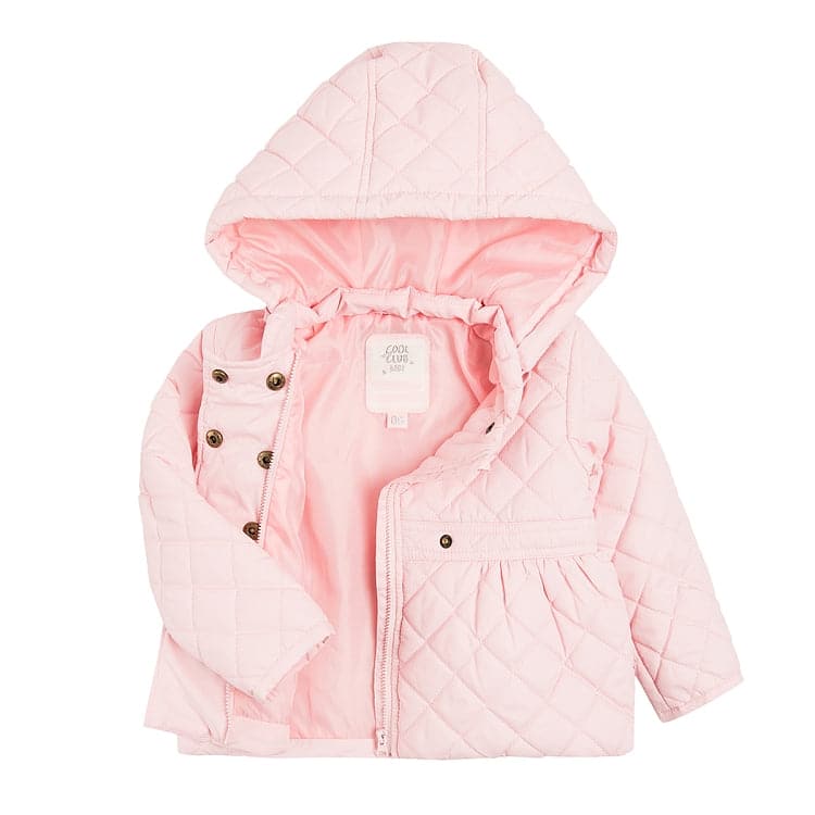 Girls Jacket Pink Sara Colorblock - Cover Baby LLC