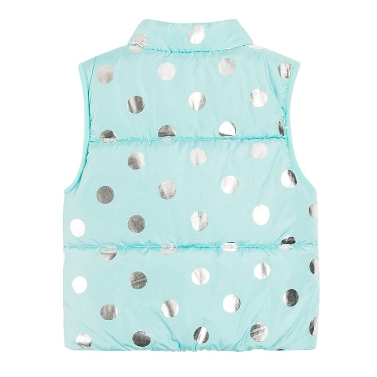 Girls Jacket Turquoise Vest - Cover Baby LLC