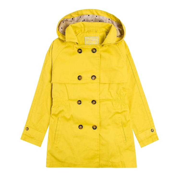 Girls Yellow Parka - Cover Baby LLC